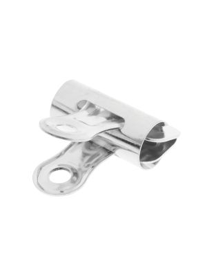 SILVER METAL BULLDOG CLIP 3