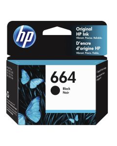 HP PRINTER INK 664 BLACK TINTA ORIGINAL HP F6V29AL