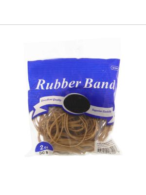 R/BAND #18 BROWN RUBBERBANDS 2OZ 50GRAMS