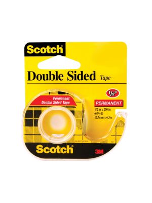 3M SCOTCH PERMANENT DOUBLE SIDED TAPE 1/2