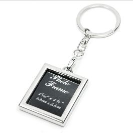 Square Photo Keychains SQUARE SHAPED PHOTO FRAME KEYCHAIN