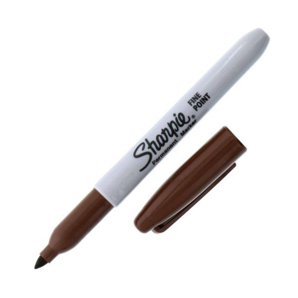 SHARPIE PERMANENT MARKER FINE BROWN 30037