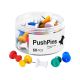 COLOURED PUSH PINS ASST 50PCS T17001