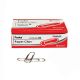 FOSKA NICKEL PAPER CLIPS 50MM 100PCS AS-04