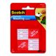 3M SCOTCH REMOVABLE MOUNTING SQUARES 16PCS CAT108