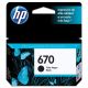 HP 670 BLACK CARTRIDGE CZ113AL