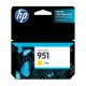 HP PRINTER INK 951 YELLOW TINTA ORIGINAL HP CN052AL
