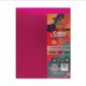 CRAFTY COVERS RASPBERRY PINK METALLIC BOARD LS 230 GSM 5 SHEETS