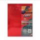 CRAFTY COVERS RED METALLIC BOARD LS 230GSM 5 SHEETS