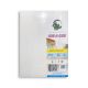 ADHESIVE HIGH GLOSS WHITE LS SPLIT BACK 100 SHEETS