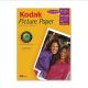 KODAK PICTURE PAPER GLOSSY LETTER SIZE 230GSM 25 SHEETS 9891-162