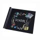 SADIPAL SELF ADHESIVE CHALK WRITING BOARD 2 METRES REF 06246 BLACK