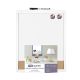 QUARTET PLASTIC FRAME DRY ERASE MAGNETIC WHITEBOARD 11