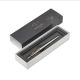 PARKER STAINLESS STEEL CHROME PLUNGER ACTION PEN BLACK INK IN GIFT BOX