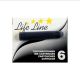 LIFE LINE 6PK INK CARTRIDGES BLACK