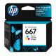 HP PRINTER INK 667 TRICOLOR HP 3YM78AL