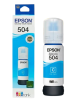 EPSON ECOTANK INK 504 CYAN L4150 T504220