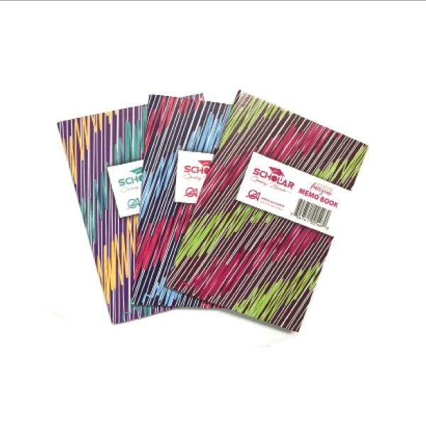 SCHOLAR MEMO BOOK 3.5X5 56PGS